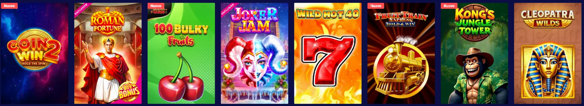 Catalogo Giochi Frumzi Casino