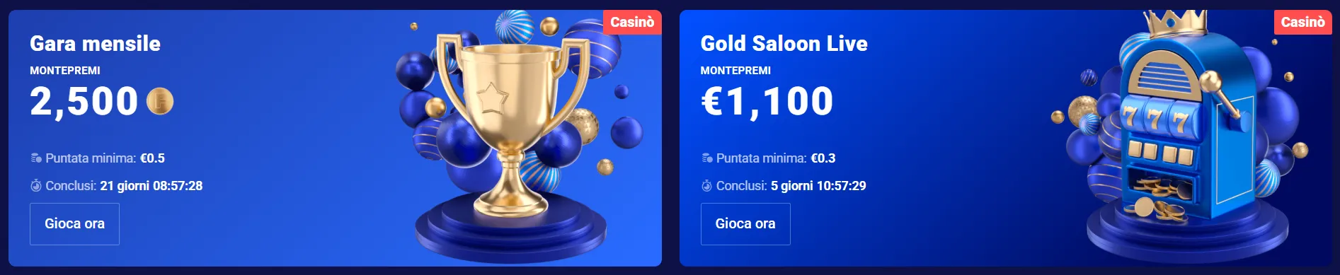 Tornei Frumzi Casino